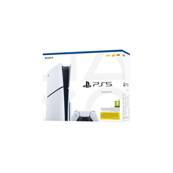 PlayStation 5 (PS5) Slim Lemezmeghajtós Konzol – 1TB SSD + Ajándék Játék (használt)