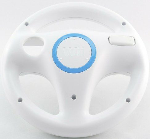 Nintendo Wii kormány 2db eredeti (használt) Nintendo Wii kormány 2db eredeti (használt)