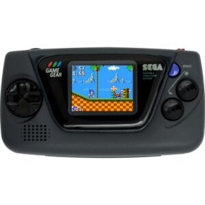 Sega Game Gear modern IPS kijelző mod + Új lencse + Full Recap – felújított retro kézikonzol (használt)