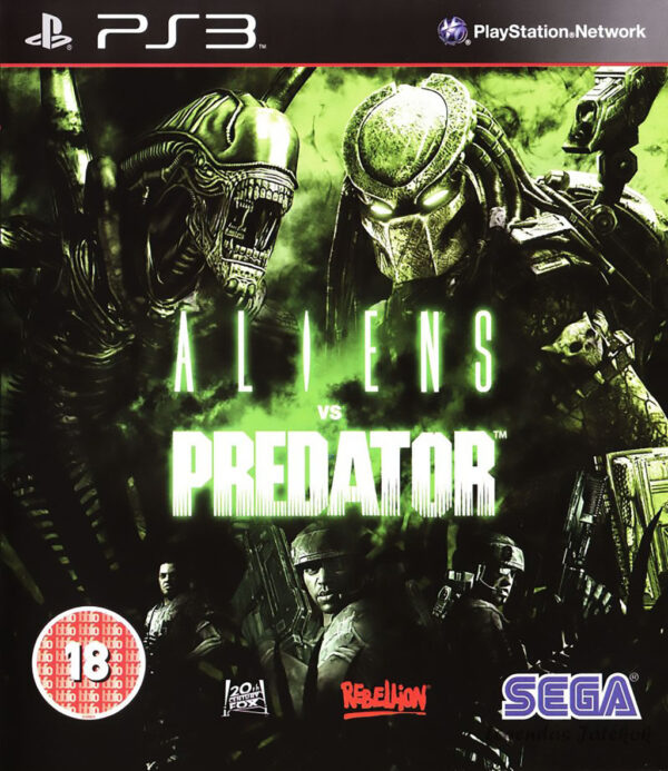 Alien Vs Predator PS3 Playstation 3 (használt)