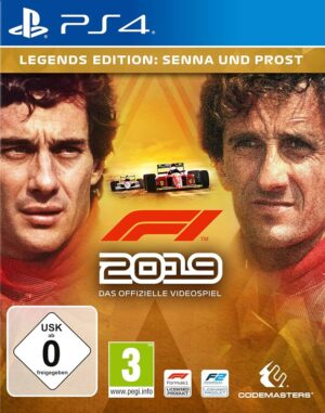 F1 2019 (Legends Edition: Senna & Prost) - PlayStation 4 (használt)