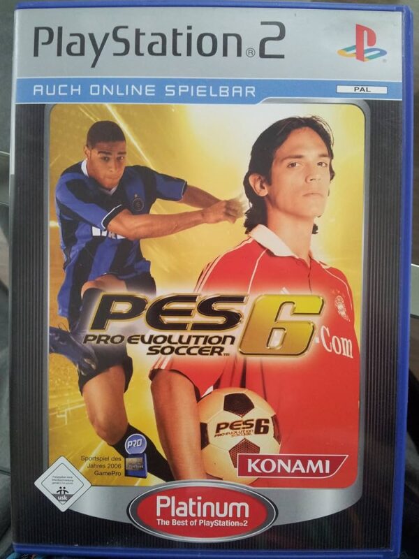 Pro Evolution Soccer 6 - PlayStation 2 (használt) Pro Evolution Soccer 6 - PlayStation 2 (használt)