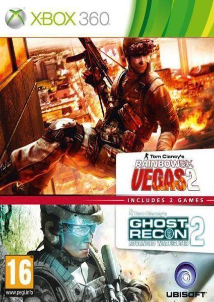 Tom Clancy's Double Pack (Rainbow Six Vegas 2 + GRAW 2) - Xbox 360 (használt) Tom Clancy's Double Pack (Rainbow Six Vegas 2 + GRAW 2) - Xbox 360 (használt)