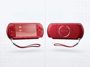 Sony PlayStation Portable (PSP) 3000 Radiant Red – vörös alapgép + 2GB kártya + Ajándék játékok (használt)
