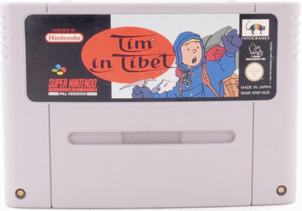 Tintin in Tibet / Tim in Tibet Super Nintendo (SNES) PAL játék (használt) Tintin in Tibet / Tim in Tibet Super Nintendo (SNES) PAL játék (használt)
