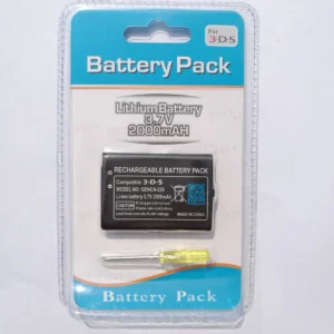 Nintendo 3DS / 2DS Akkumulátor (2000mAh, 3.7V) + Csavarhúzó Nintendo 3DS / 2DS Akkumulátor (2000mAh, 3.7V) + Csavarhúzó